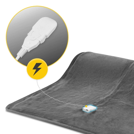 Elektrická vyhřívací deka 180 × 130 cm
