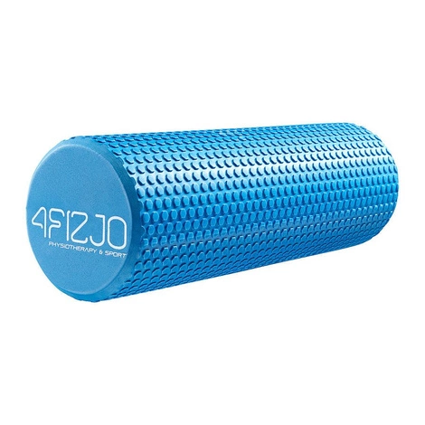 Masážnní válec s výstupky CARE+ 45 cm modrý