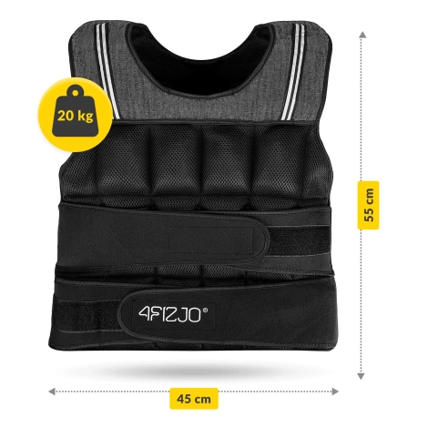 Zátěžová vesta 20 kg