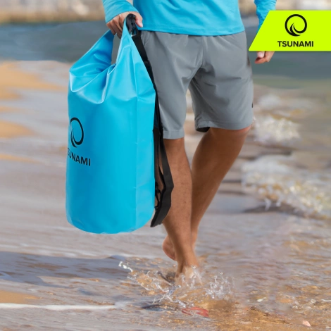 Nepromokavý vak 30 l TSUNAMI modrý