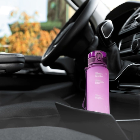 Sportovní láhev na vodu 650 ml růžová