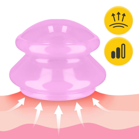 Silikonové masážní baňky MED+ 4 ks.