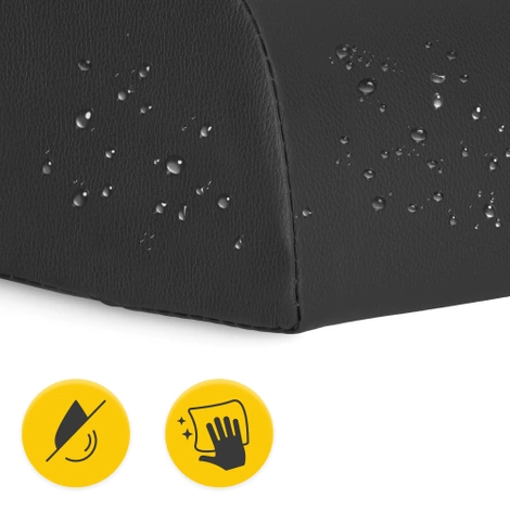 Rehabilitační masážní půlválec černý