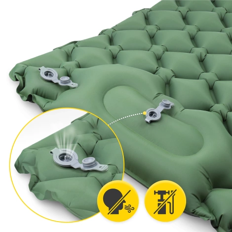 Nafukovací turistická matrace pro jednoho samonafukovací MOUNTAIN GOAT