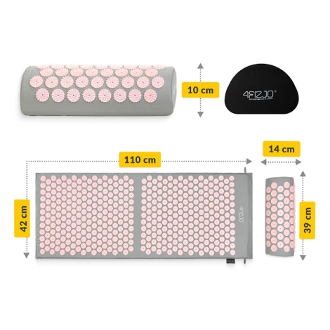 Velká akupresurní podložka s polštářem XL