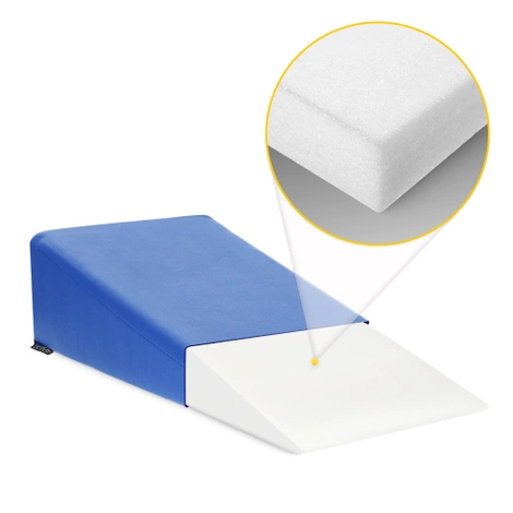 Rehabilitační masážní klín modrý