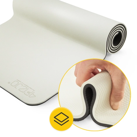 Protiskluzová podložka na cvičení TPE 1 cm