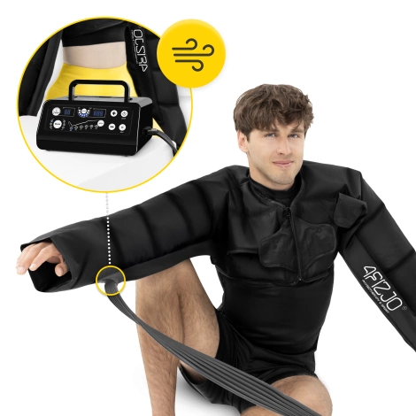 Dvojité rukávy na lymfatickou drenáž C6