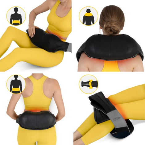 Bezdrátový masážní přístroj na krk SHIATSU ULTRA+