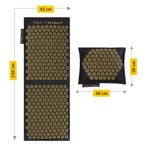 ECO akupresurní podložka s polštářem XL