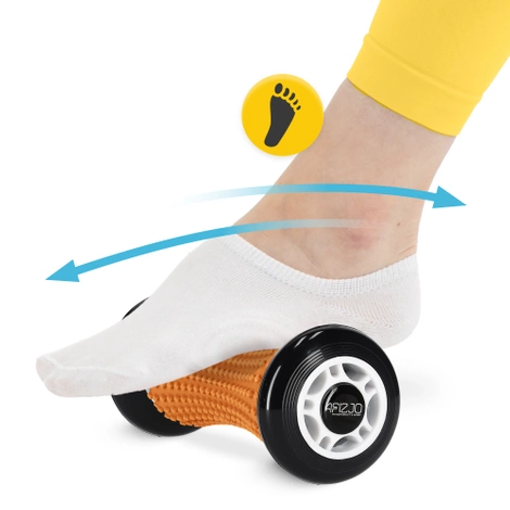 Masážní váleček SPIKE ROLLER oranžový