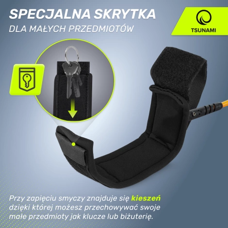 Leash na paddleboard SUP TSUNAMI 3m