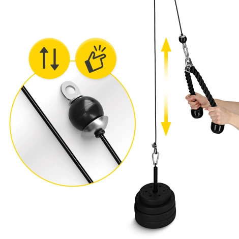 Horní a spodní kladka