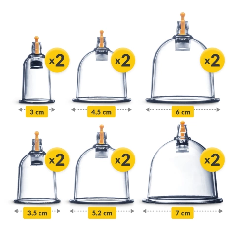 Sada vakuových čínských baněk 12 ks