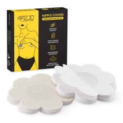 Samolepky na bradavky va tvaru bavlněných květů