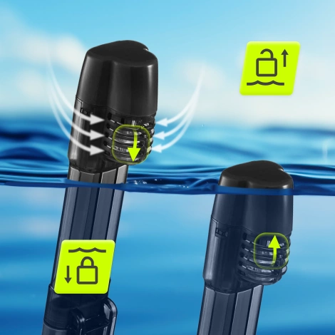 Celoobličejová šnorchlovací maska TSUNAMI L/XL