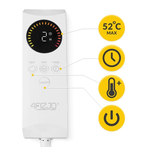 Elektrická vyhřívací deka 180 × 130 cm