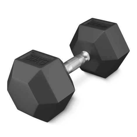 Ocelová činka HEX 1 x 30 kg