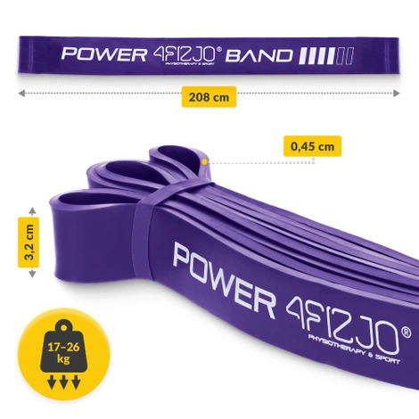Odporová guma POWER BAND 17-26 kg