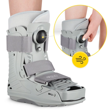 Pneumatická hlezenní fixační ortéza MED M