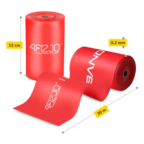 Rehabilitační páska FLAT BAND 2-4 kg 30 m