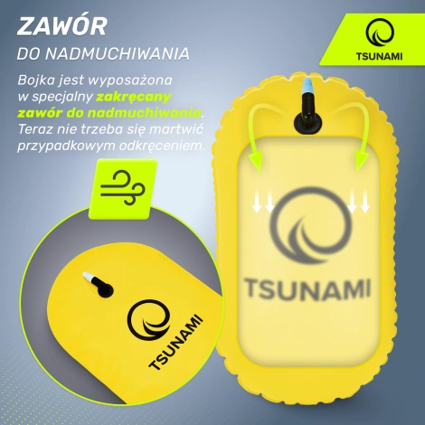 Nafukovací záchranná bójka TSUNAMI