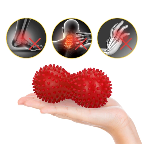 Dvojitý senzorický masážní míček