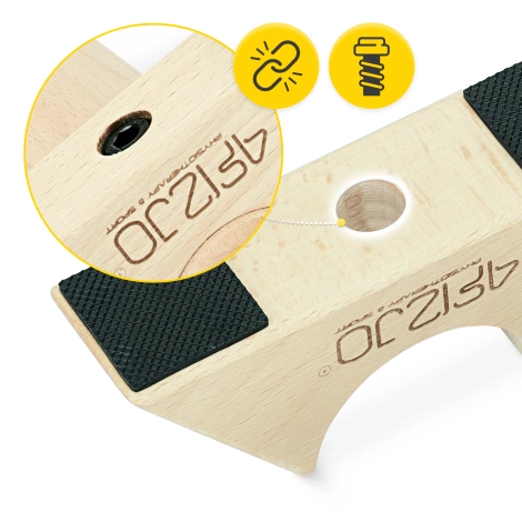 Dřevěná gymnastická kladina 100 cm