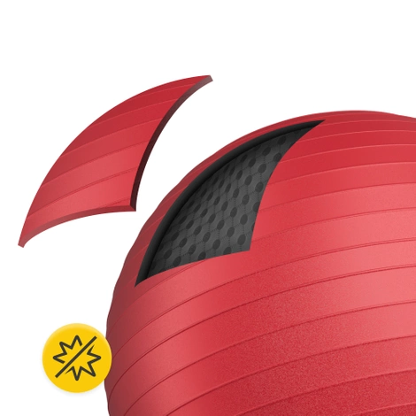 Gymnastický míč 55 cm červený