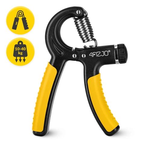 Nastavitelný posilovač zápěstí žlutý