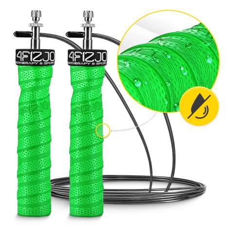 Boxerské švihadlo se zátěží 3 m zelené