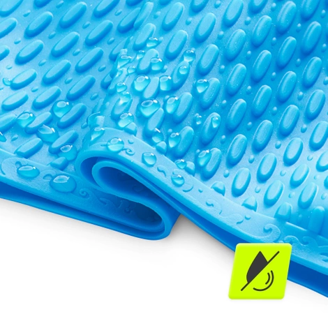 Dámská plavecká čepice TSUNAMI TEXTURE modrá