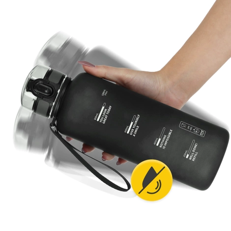 Sportovní láhev na vodu 1L černá