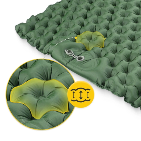 Samonafukovací matrace pro dva MOUNTAIN GOAT khaki