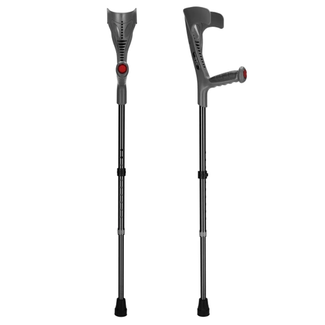 Ortopedické berle MED šedé