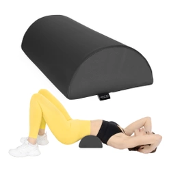 Rehabilitační masážní půlválec černý