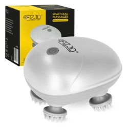 Elektrický masážní přístroj na pokožku hlavy bílý