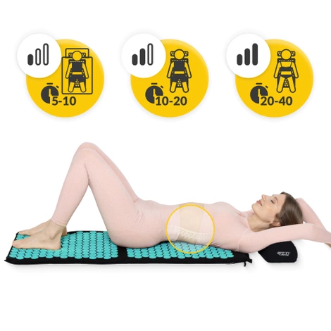 Velká akupresurní podložka s polštářkem XL