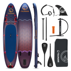 Nafukovací paddleboard SUP TSUNAMI 350cm T05 tmavě modrý