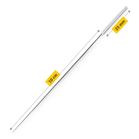 Akupunkturní jehly s trubičkou 100 ks. 0,3 x 100 mm