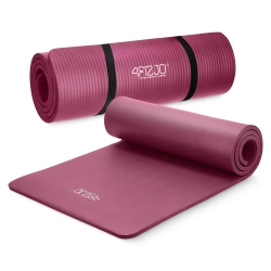 Podložka na cvičení YOGA MAT NBR 1,5 cm 180 × 60 × 1 cm vínová