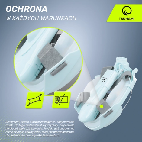 Potápěčská maska pro děti HIPPO TSUNAMI