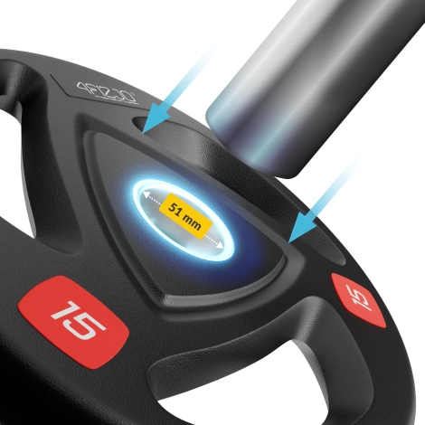 Olympijská závaží 2 x 15 kg