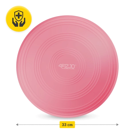 Balanční podložka MED+ 33 cm růžová