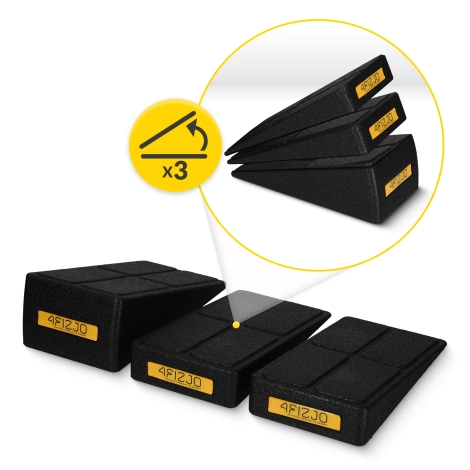 Cvičební klín SLANT BOARD 3 ks.