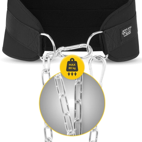 Zátěžový pás Dip Belt 100 cm