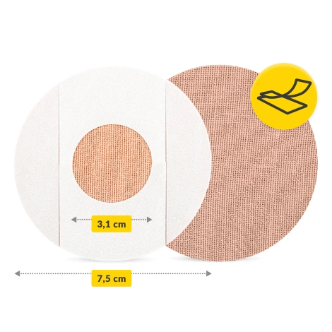 Plastry na sensor CGM dla diabetyków