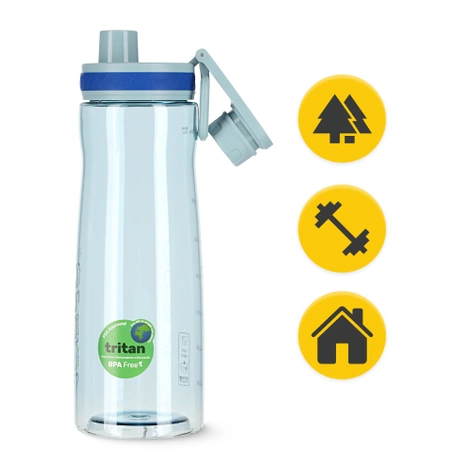 Sportovní láhev na vodu 850 ml modrá