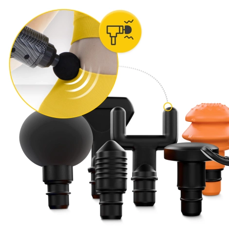 Sada 8 koncovek pro masážní pistoli