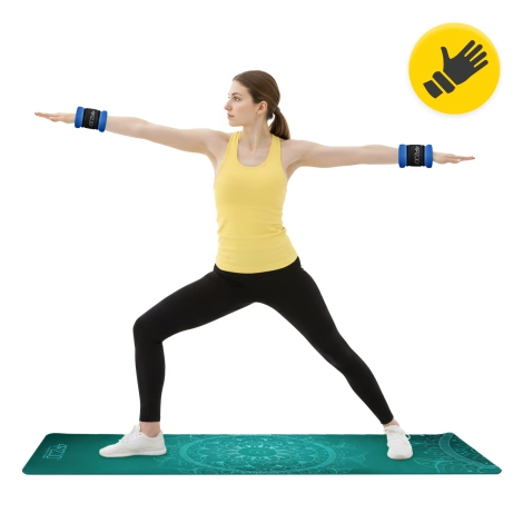 Zátěže na kotníky a zápěstí 2 x 3 kg